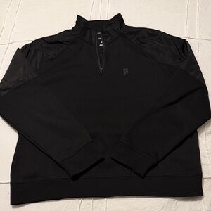 DKNY Men's Black Zip-Up Sweater